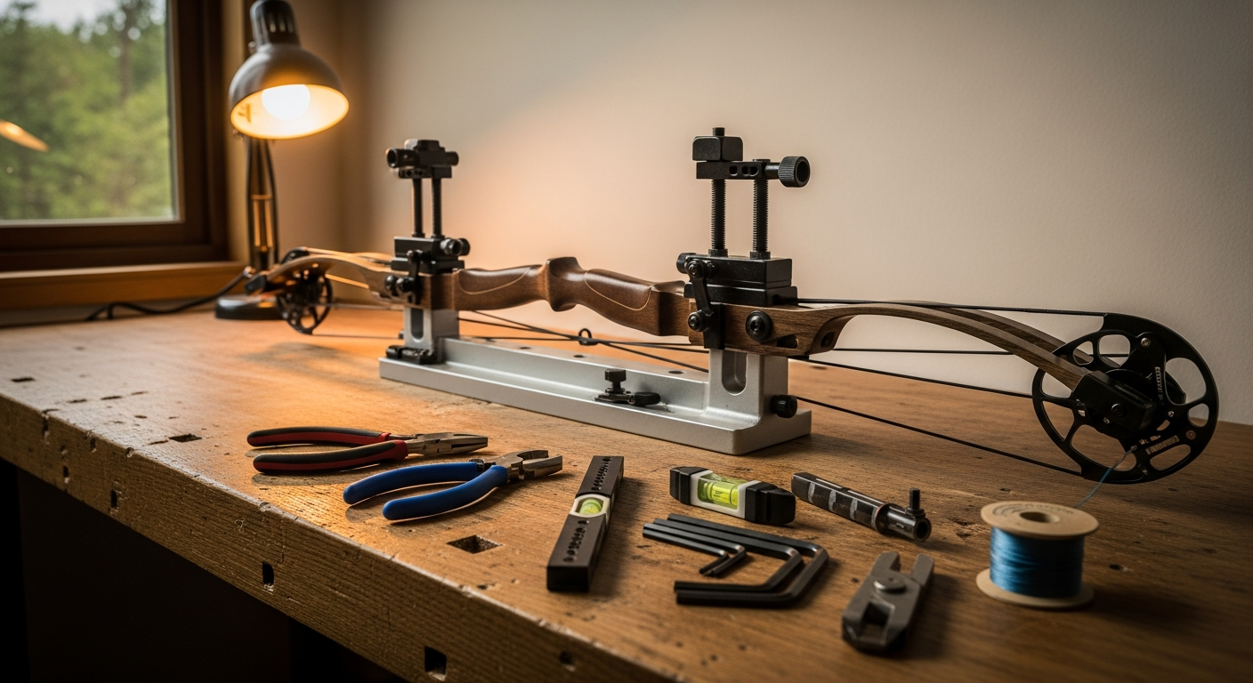 Paper-tuning a compound bow